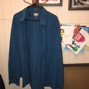 Express Men 1MX Athletic Fit Dress Shirt